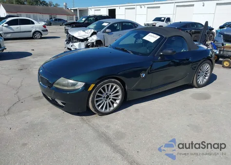 2007 BMW Z4 3.0I z USA, uszkodzony, nr VIN 4USBU33527LW70996